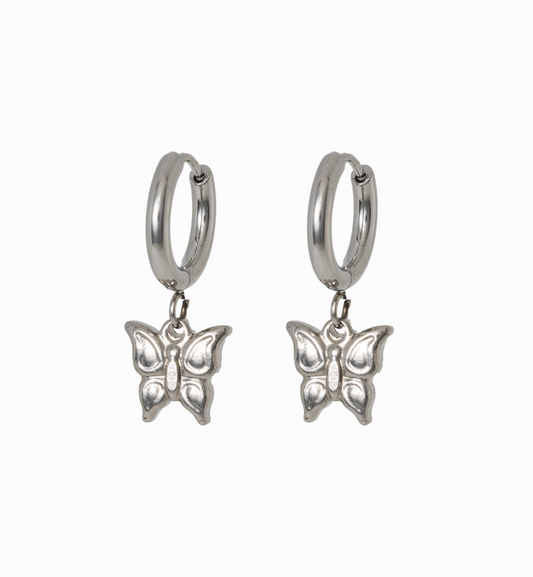 'butterfly' earrings