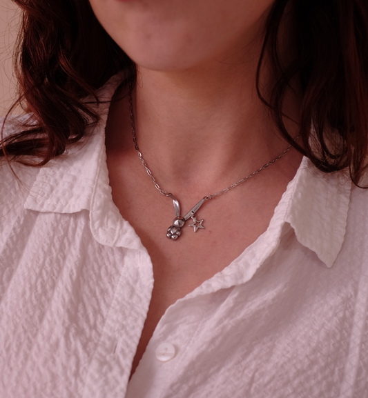 'rory' bunny necklace