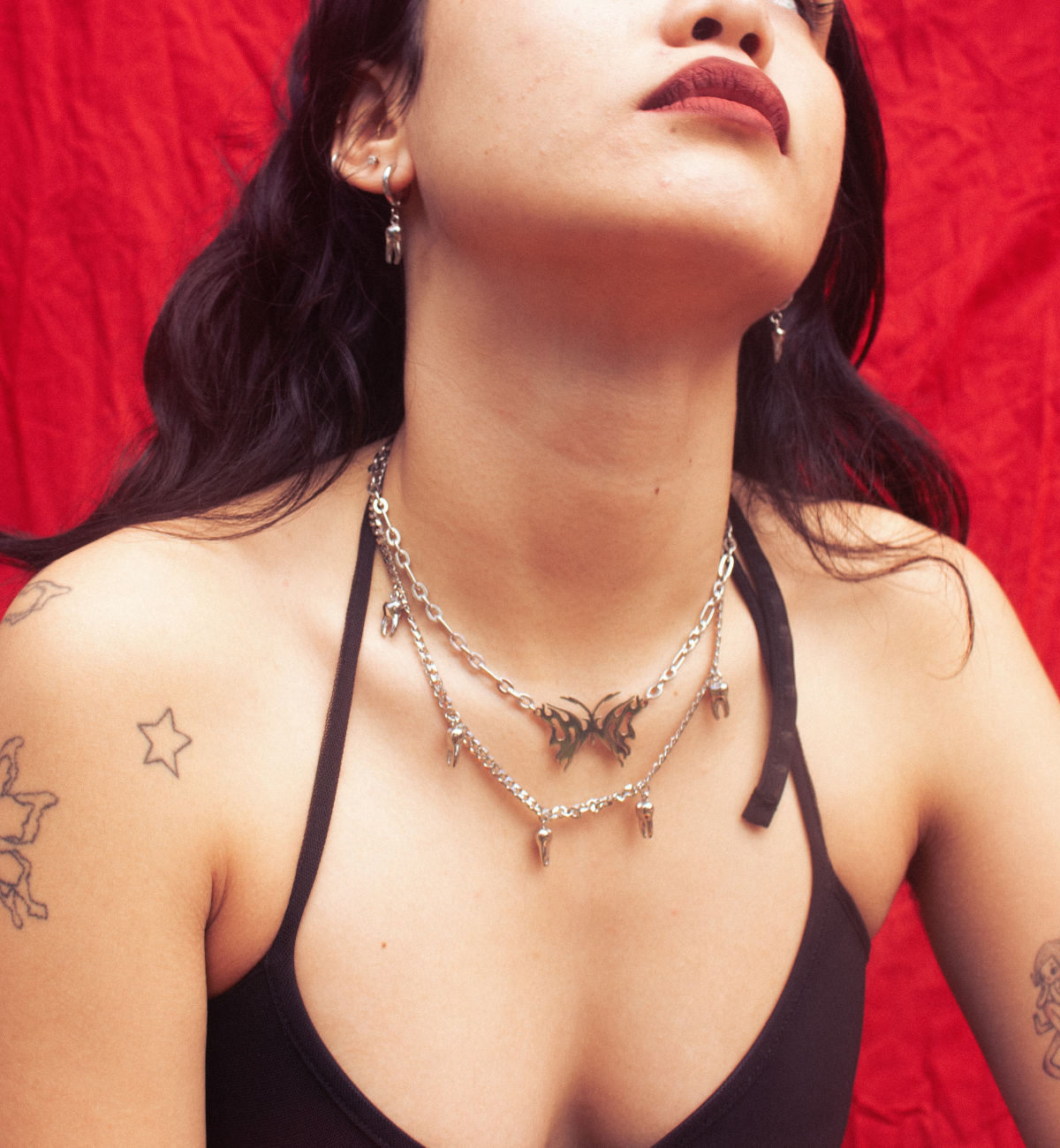 'floss' necklace