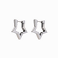 'felix' star huggie earrings