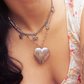 'mabel' locket necklace
