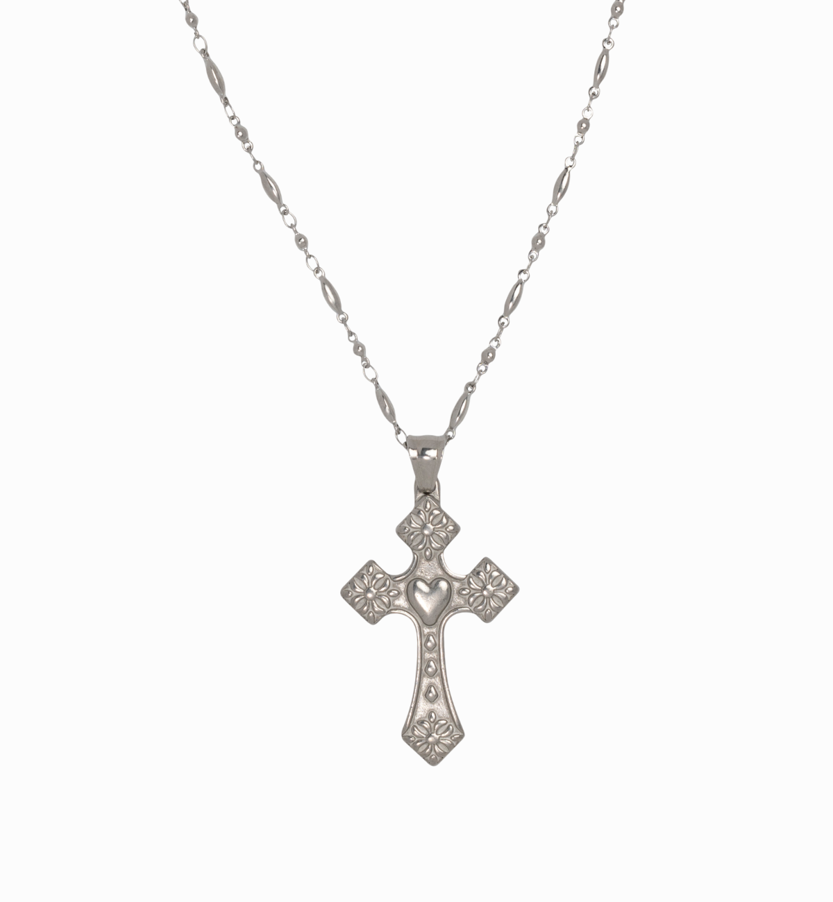 'isla' cross necklace
