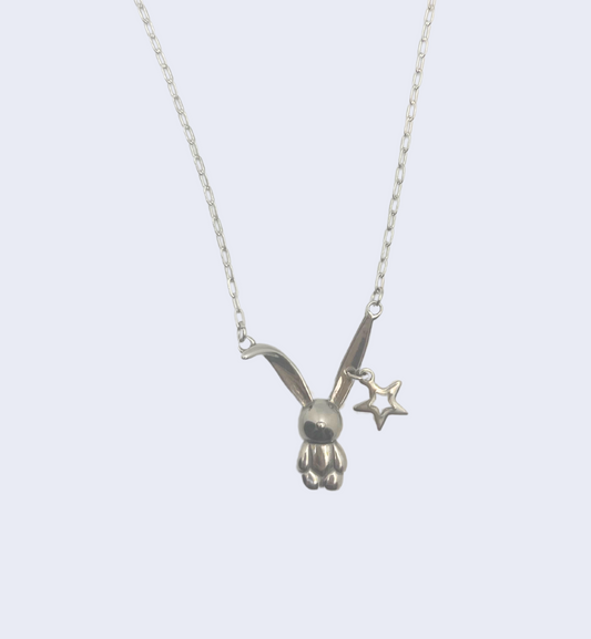 'rory' bunny necklace