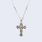 'ivy' cross necklace