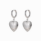 'fawn' locket earrings