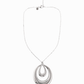 'darcy' hoop necklace