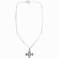'ivy' cross necklace