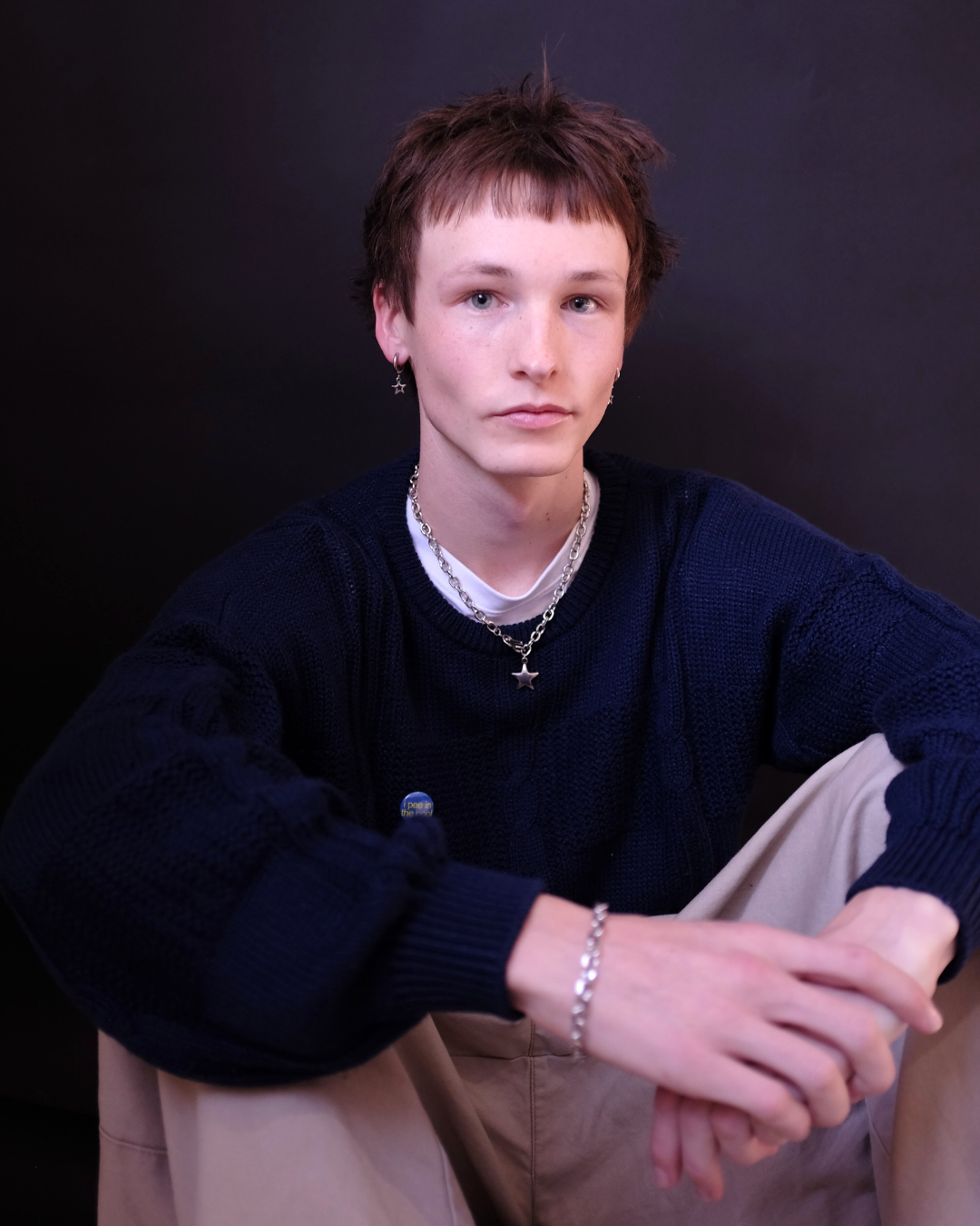 'ruby' toggle clasp necklace