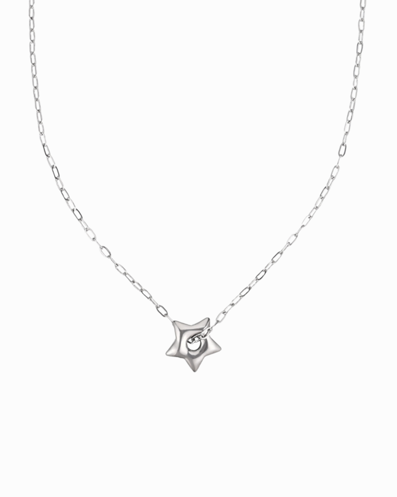 'riley' star necklace