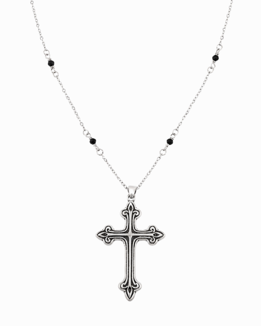 'vera' cross necklace
