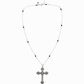 'vera' cross necklace