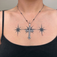 'vera' cross necklace