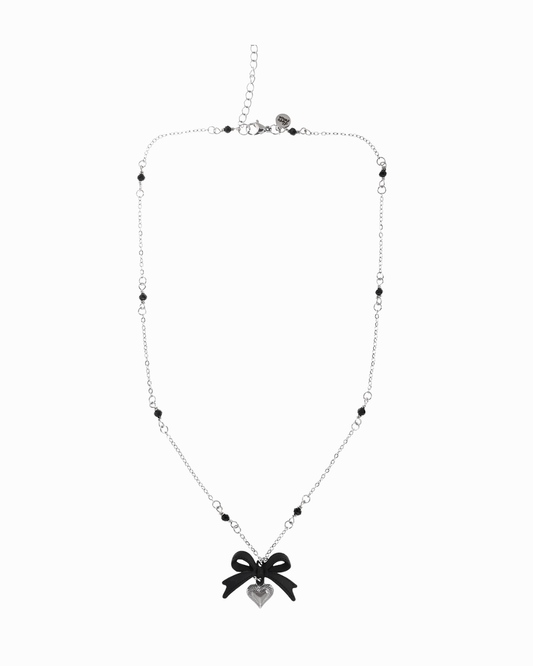 'annie' bow necklace