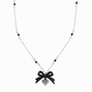 'annie' bow necklace